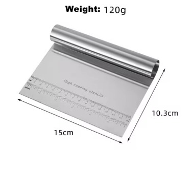 Espátula para Pastelería de Acero Inoxidable