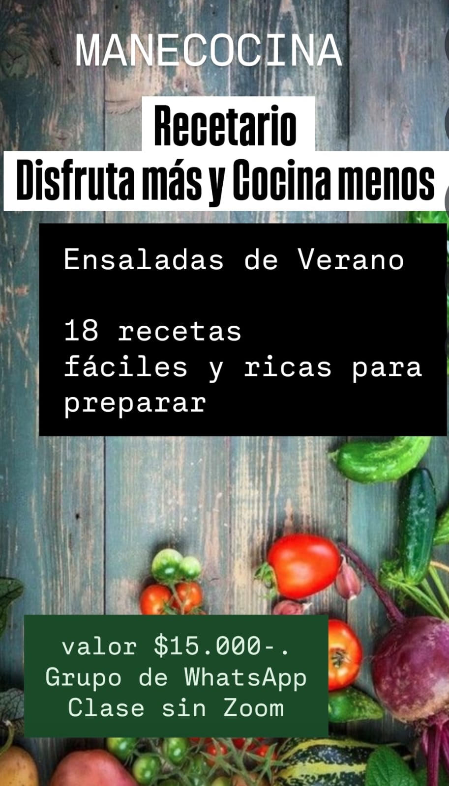 Disfruta más y Cocina menos