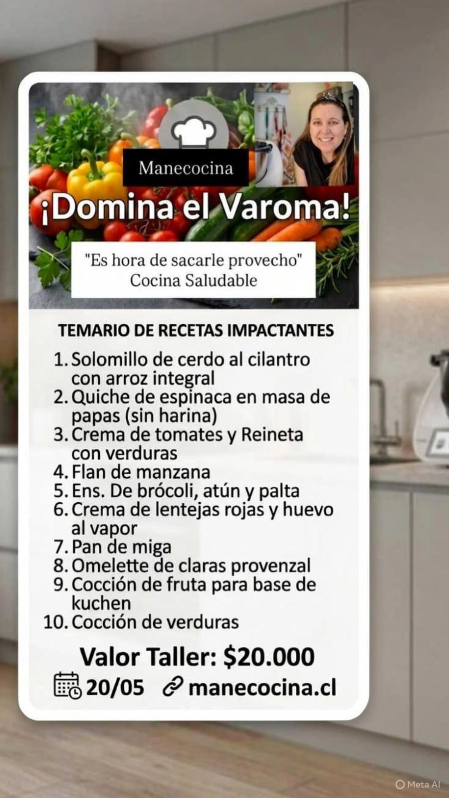 Cocina en Varoma